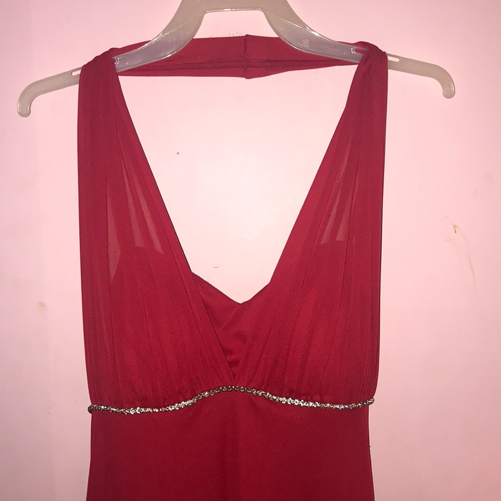 Red prom dress